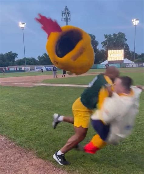 Running Back Aj Dillon Goes Viral After Taking Out Minor League