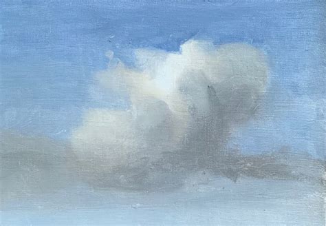 How To Paint Clouds Art Studio Life Cloud Painting Cloud Painting
