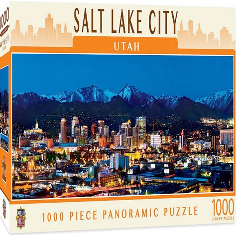 Masterpieces Salt Lake City Panoramic 1000 Piece Oriental Trading