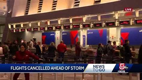 Hundreds Of Flights Canceled Nationwide For Storm