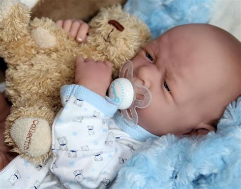 Aww Baby Boy Preemie Life Like Reborn Pacifier Doll Extras Etsy In