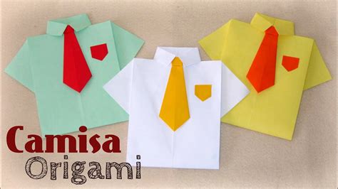 Origami Paso A Paso Camisa Camisa Origami Tutorial Origami And Example