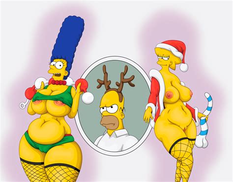 Christmas At The Simpsons By Din Dingo Hentai Foundry