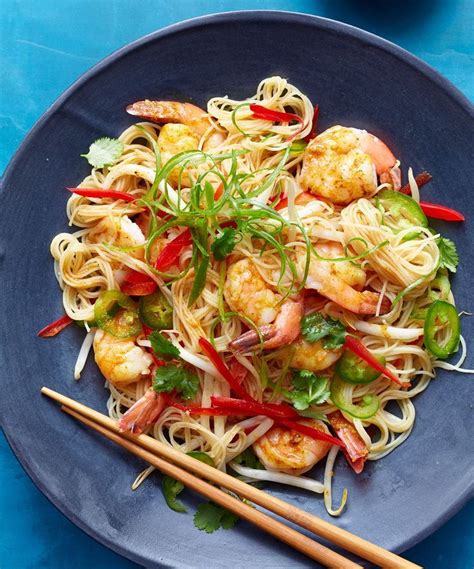 Singapore Shrimp Noodles Shrimp Noodles Recipes Recipes Shrimp Noodles