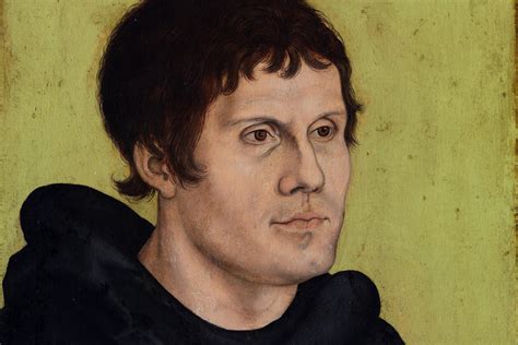 Martin Luther As An Augustinian Monk By Workshop Of Lucas Cranach The