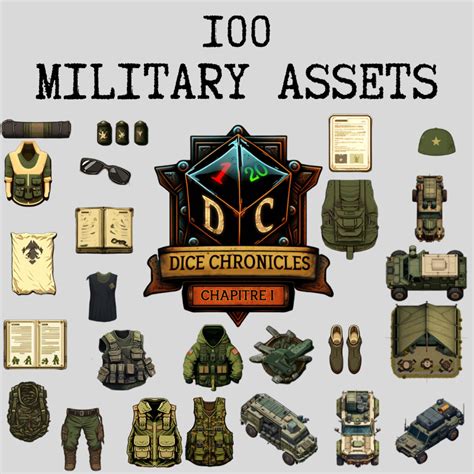 100 Military Assets Pack Cartographyassets