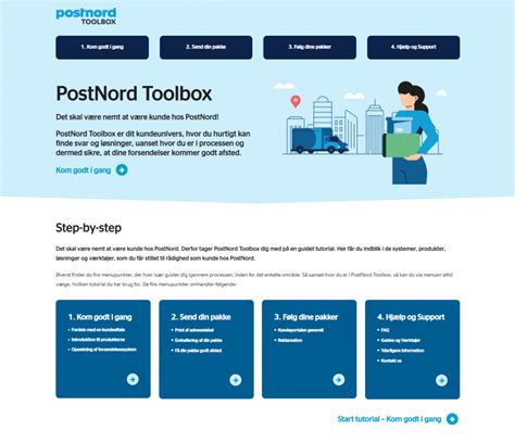 Opsætning af forsendelsessystem Udforsk PostNord Portal Business