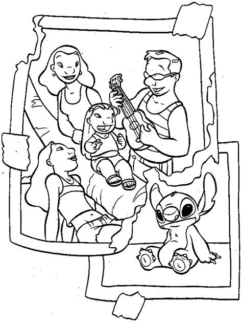 Over 1000 free disney color pages! Coloring Page - Lilo and stuch coloring pages 2
