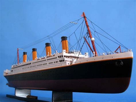 The comprehensive rms titanic website offering extensive information. Buy RMS Titanic Model Cruise Ship 40 Inch - Ship Models ...