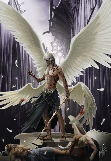 The Fallen Fallen Angel Art Dark Fantasy Art Fantasy Art Men