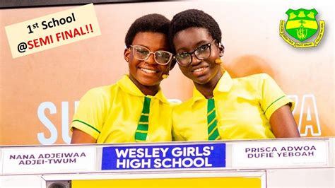 Nsmq 2023 How Wesley Girls High School Semi Final After Nearly Lost
