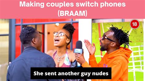 Niyathembana Na Ep111 Braam Making Couples Switch Phones Loyalty Test Youtube