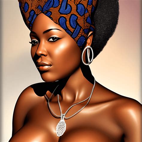 Hyper Realistic And Intricately Detailed African American Woman