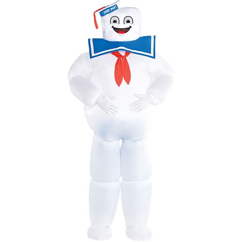 Ghostbusters Inflatable Stay Puft Marshmallow Man Costume Adult