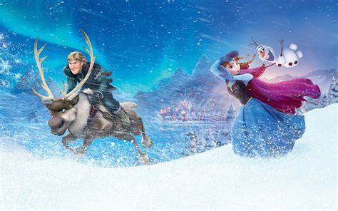 Princess Anna Olaf Kristoff Frozen Sven Frozen Movies Frozen Movie