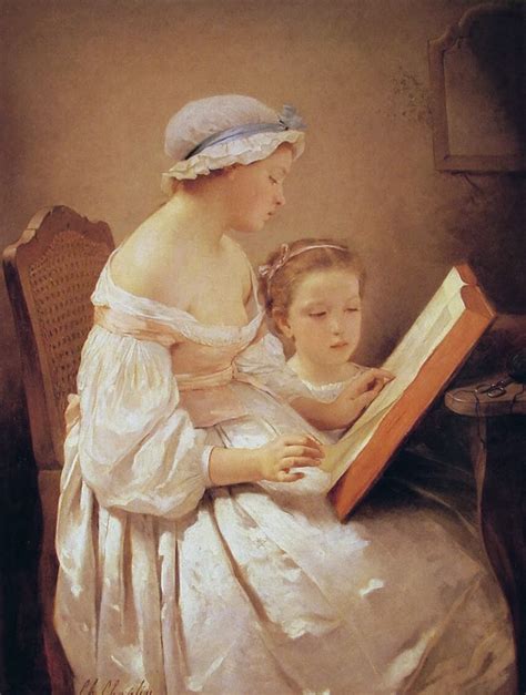 Charles Joshua French Academic Painter 1825 1891