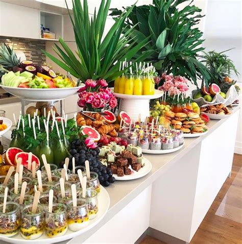 Pin by Lorrie Desmond on Graduation party! | Breakfast buffet table