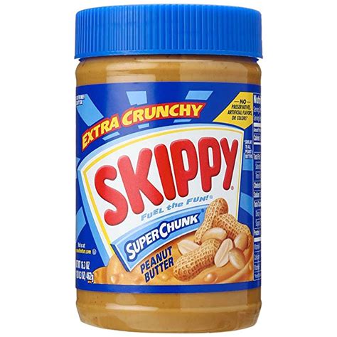 Buy Skippy Extra Crunchy Super Chunk Peanut Butter 1 X 462g Jar