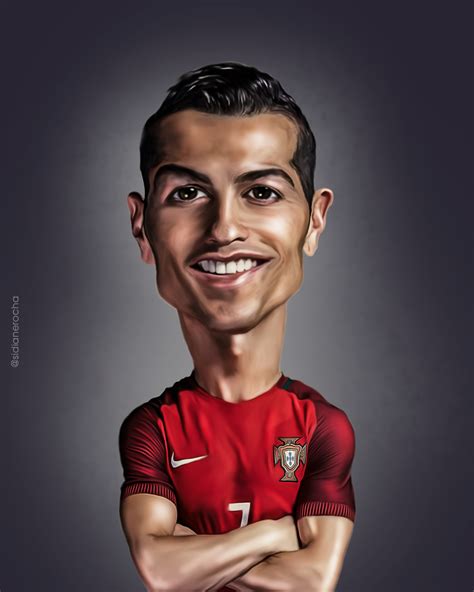 Caricatura Cristiano Ronaldo Behance
