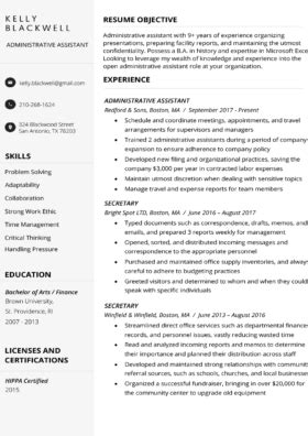Resumes in this field tend to look a little different than those in others, with a greater focus on the job seeker's portfolio and pertinent skills. Free Resume Templates | Download for Word | Resume Genius