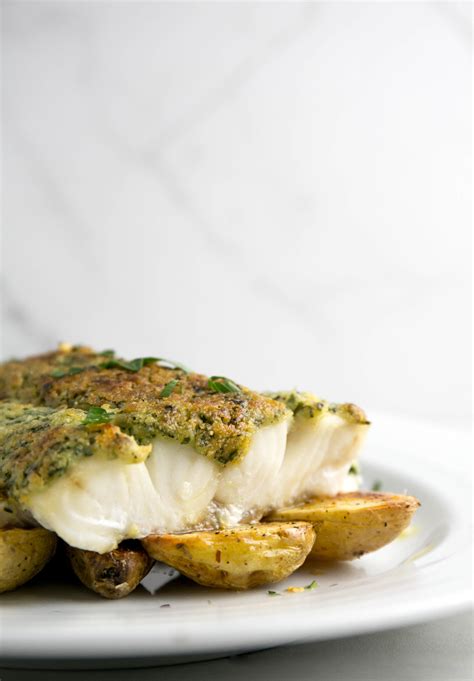 Lemon And Herb Crusted Cod 30 Min Meal Love Chef Laura