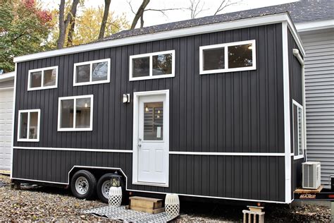 It's custom built on an 8×18 trailer with 10,000 lb axles which includes brakes. 26' Chateau Shack Tiny Home on Wheels in 2020 | Tiny ...
