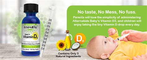 Simply apply only one drop where baby feeds, or on a clean surface such as a washed fingertip. Amazon.com: Vitamin D Drops for Infants by AlternaKids ...