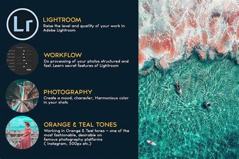 By minimizing the amount of settings, they much faster and it's easier to edit. Orange & Teal Lightroom Presets | More followers on ...