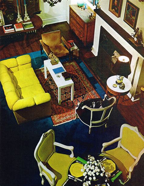 Remarkably Retro Late 1960s Living Room Vintage Living Room Design