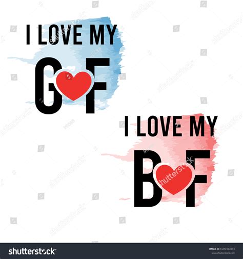 15 I love my gf 图片、库存照片和矢量图 | Shutterstock
