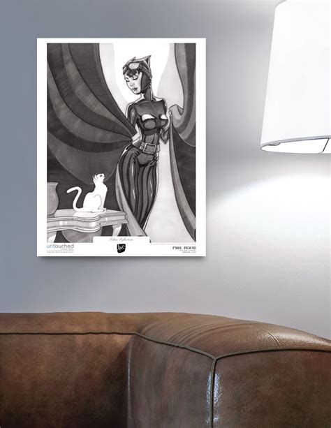 Catwoman Batman Art Print Dc Comics
