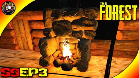 The Forest Gameplay Built A Fireplace S9ep3 Alpha V027 Youtube