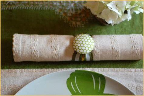 It only takes a couple of hours, and that includes the trip to the dollar store for 17. DIY Wedding Napkin Rings - Once Wed