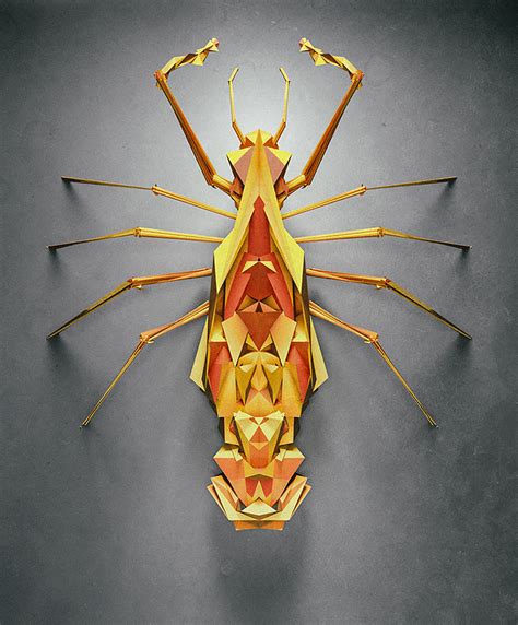 Generative Polygonal Insects By Istvan Daily Design Inspiration For