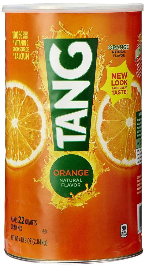 6 Packs Tang Orange Powdered Drink Mix