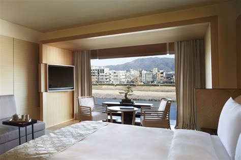 The Ritz Carlton Kyoto Hotel Nakagyo Ward Kyoto Japan Grand Deluxe Kamogawa River Room
