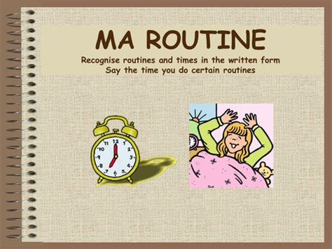 Daily Routine Roberts Day By Andorian Teaching Resources Tes