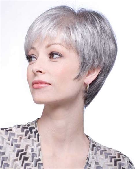 Short Haircuts For Over 60 With Grey Hair Fashionnfreak
