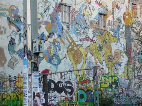 Graffiti Wall In Berlin