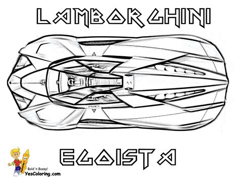 Rugged Exclusive Lamborghini Coloring Pages | 21 Free Lambo Printables