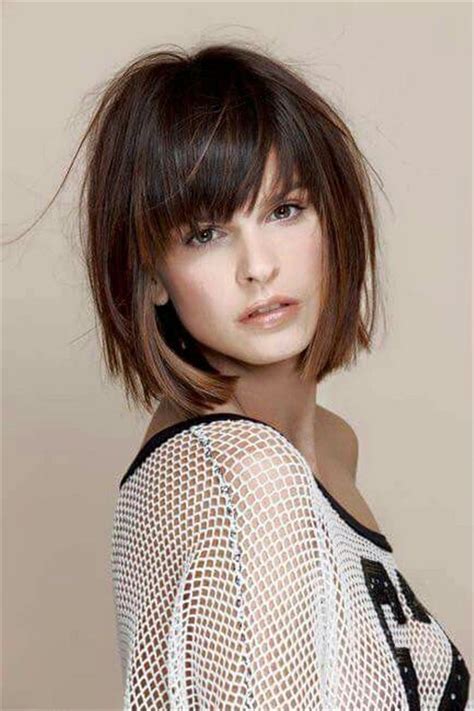 Charming And Gorgeous Bob Haircuts And Hairstyles With Bangs Page