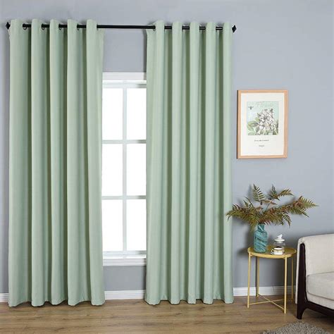 Invachi 2 Panels Super Soft Thermal Insulated Window Treatment Bedroom