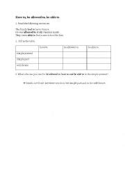 Check spelling or type a new query. Modals and Substitutes - ESL worksheet by schrissbett