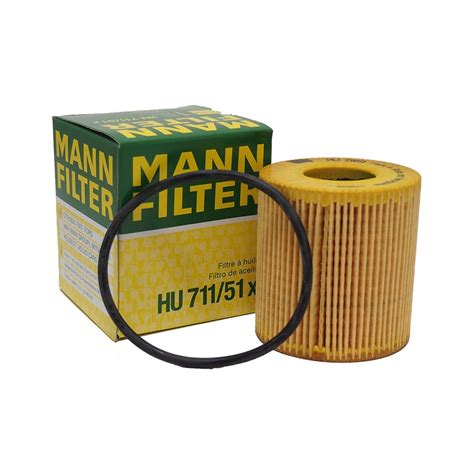 Масляный фильтр Mann Filter Hu71151x для Peugeot Citroen купить по