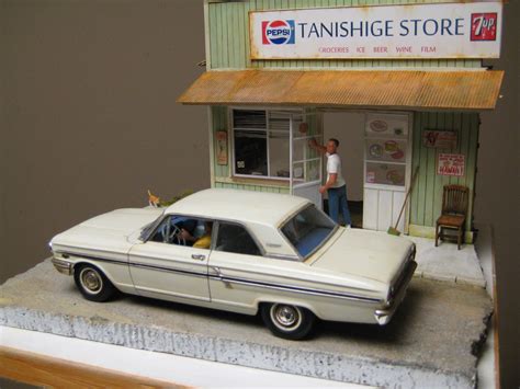 Tanishige Store 125 Scale Model Diorama Car And Truck Scale Models