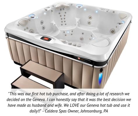 Geneva® Six Person Hot Tub Reviews And Specs Caldera® Spas Hot Tub Reviews Hot Tub Tub