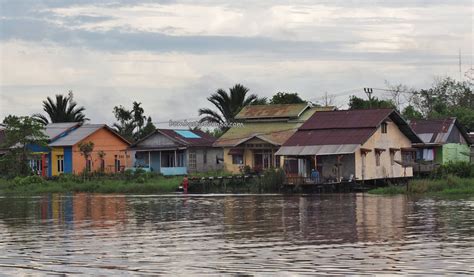 Authentic Floating Village Sambas West Kalimantan Borneo Bombastic Borneo
