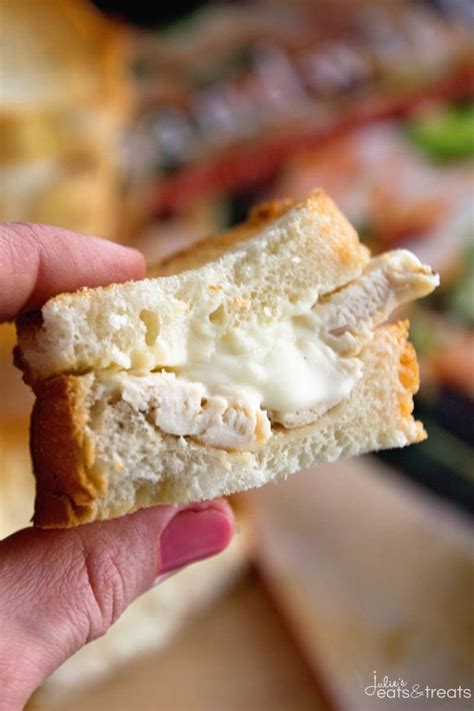 Chicken Alfredo Sandwich Recipe Sandwich Recipes Recipes Sandwich