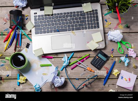 Cluttered Workspace Hi Res Stock Photography And Images Alamy