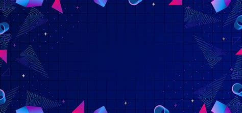 Trendy 80 Style Background With Geometric Shapes Memphis